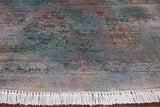 Overdyed Full Pile Handmade Wool Rug - 5' 10" X 8' 3" - Golden Nile