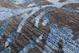 Modern Hand Knotted Wool Rug - 5' 2" X 8' 4" - Golden Nile