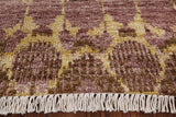 Ikat Handmade Wool Area Rug - 5' 1" X 8' 3" - Golden Nile