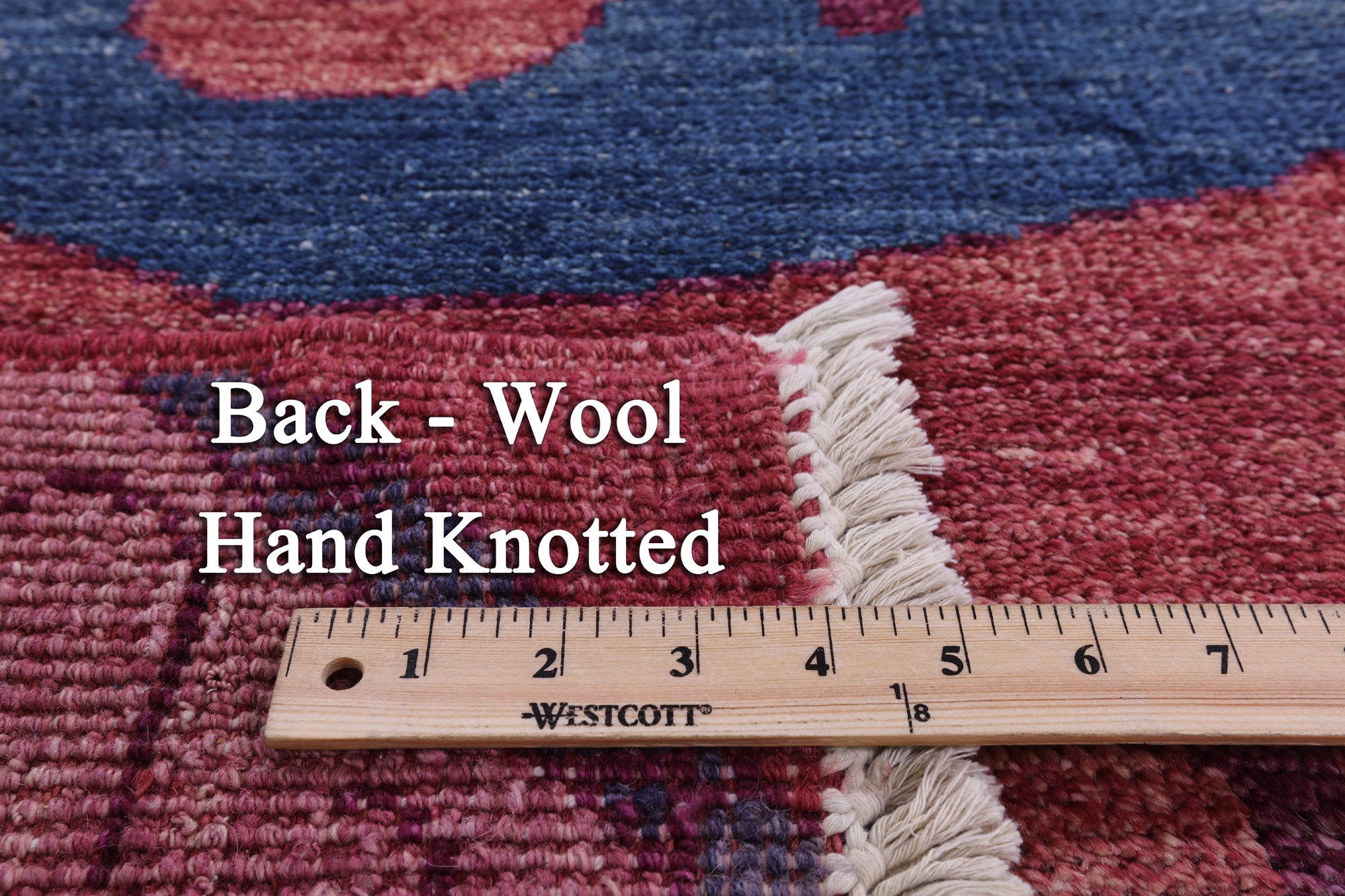 Ikat Hand Knotted Wool Area Rug - 10' 6" X 14' 1" - Golden Nile
