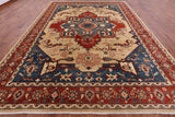 Super Fine Serapi 10 X 14 Area Rug - Golden Nile