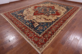 Super Fine Serapi 10 X 14 Area Rug - Golden Nile