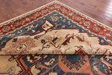 Super Fine Serapi 10 X 14 Area Rug - Golden Nile