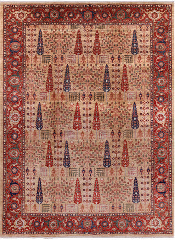 Super Fine Serapi Handmade Area Rug - 8' 10