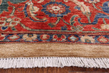 Super Fine Serapi Handmade Area Rug - 8' 10" X 11' 10" - Golden Nile