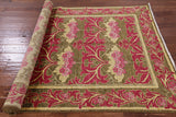 William Morris Hand Knotted Wool Area Rug - 5' 2" X 8' 1" - Golden Nile