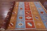 Navajo Moroccan Handmade Area Rug - 6' 5" X 9' 1" - Golden Nile