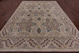 William Morris Hand Knotted Wool Area Rug - 8' 9" X 11' 10" - Golden Nile