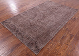 Persian Overdyed Handmade Wool Rug - 5' 7" X 9' 4" - Golden Nile