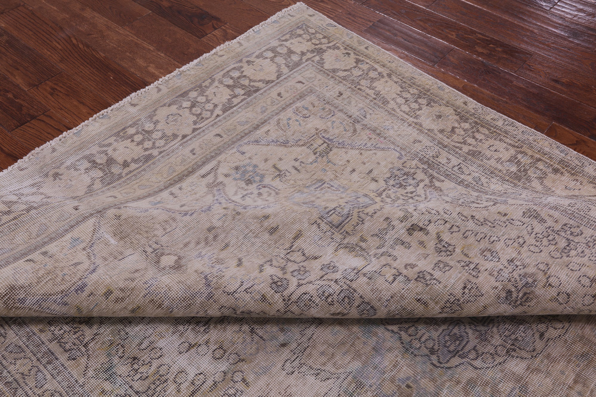 Persian Overdyed Handmade Wool Area Rug - 6' 9" X 9' 7" - Golden Nile