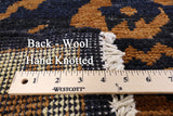 Persian Gabbeh Hand Knotted Wool Area Rug - 8' 4" X 9' 7" - Golden Nile