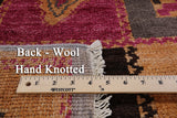 Ikat Handmade Wool Area Rug - 4' 9" X 8' 0" - Golden Nile