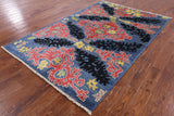 Arts & Crafts Hand Knotted Wool Area Rug - 5' 6" X 8' 6" - Golden Nile