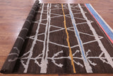 Navajo Hand Knotted Area Rug - 9' 2" X 12' 1" - Golden Nile