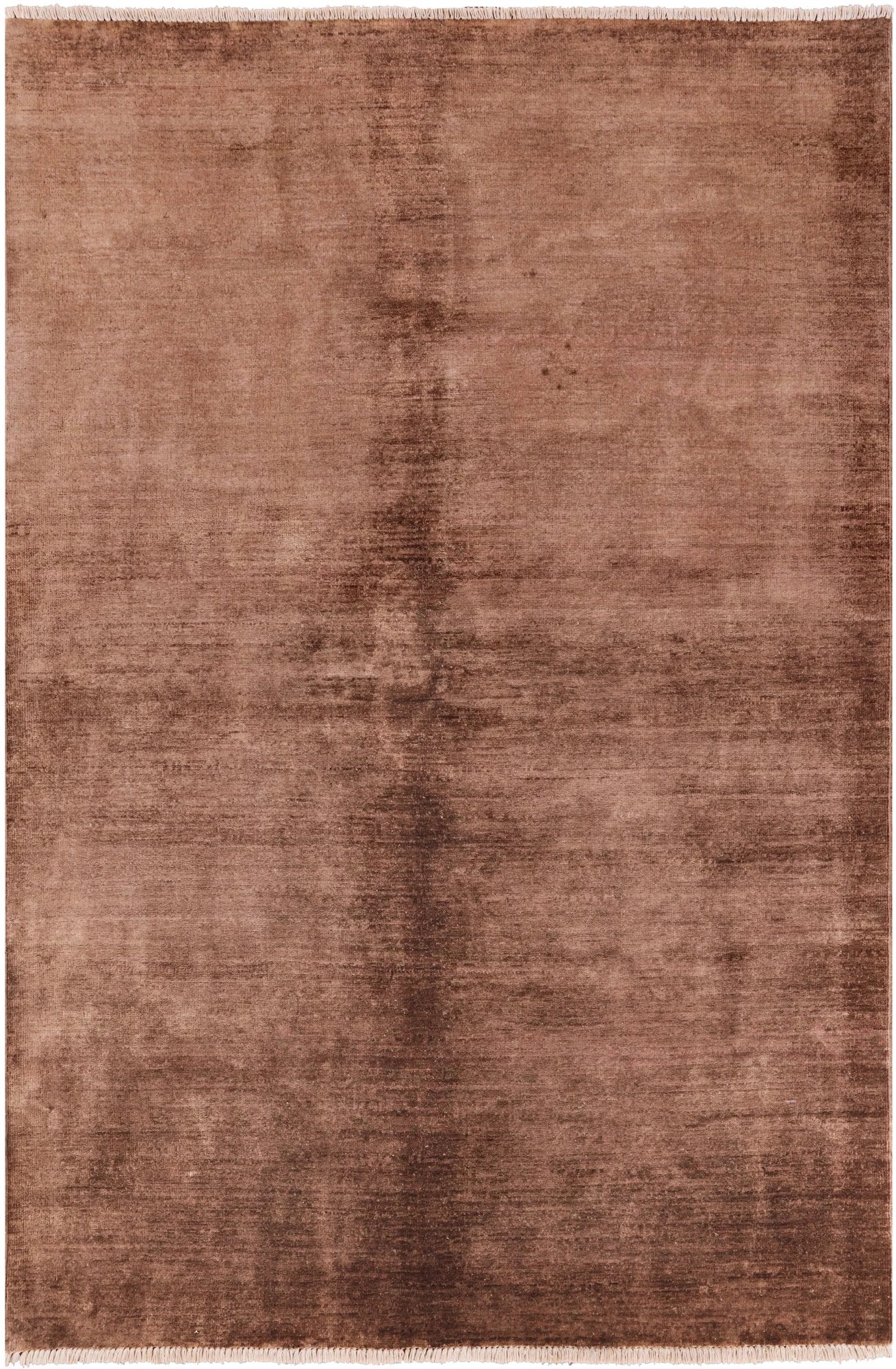 Full Pile Overdyed Handmade Wool Rug - 6' 0" X 9' 2" - Golden Nile