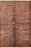 Full Pile Overdyed Handmade Wool Rug - 6' 0" X 9' 2" - Golden Nile