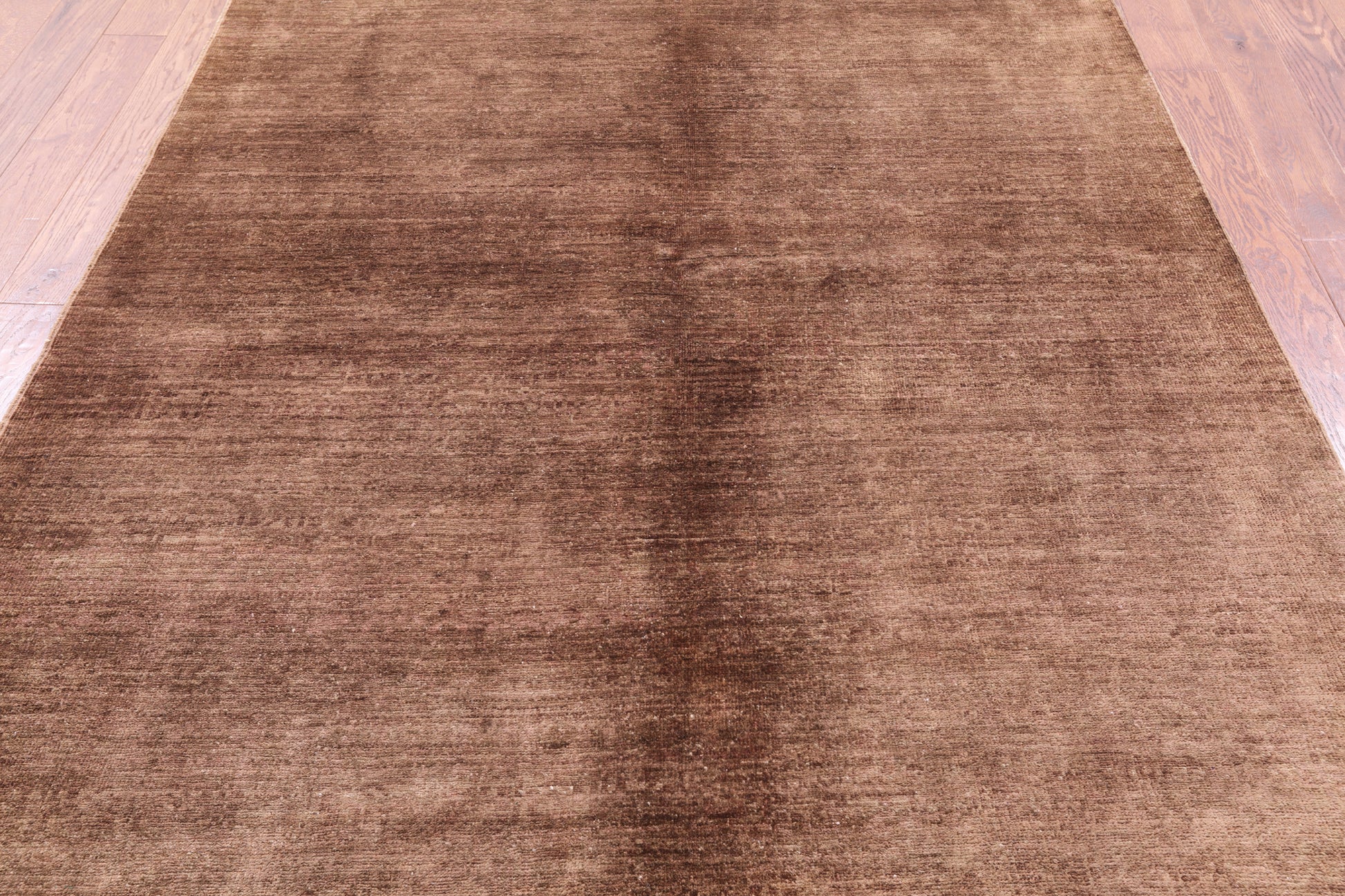 Full Pile Overdyed Handmade Wool Rug - 6' 0" X 9' 2" - Golden Nile