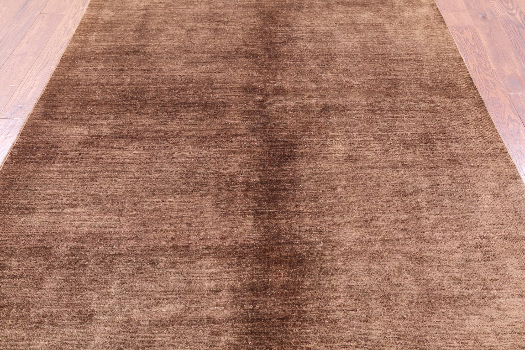 Full Pile Overdyed Handmade Wool Rug - 6' 0" X 9' 2" - Golden Nile