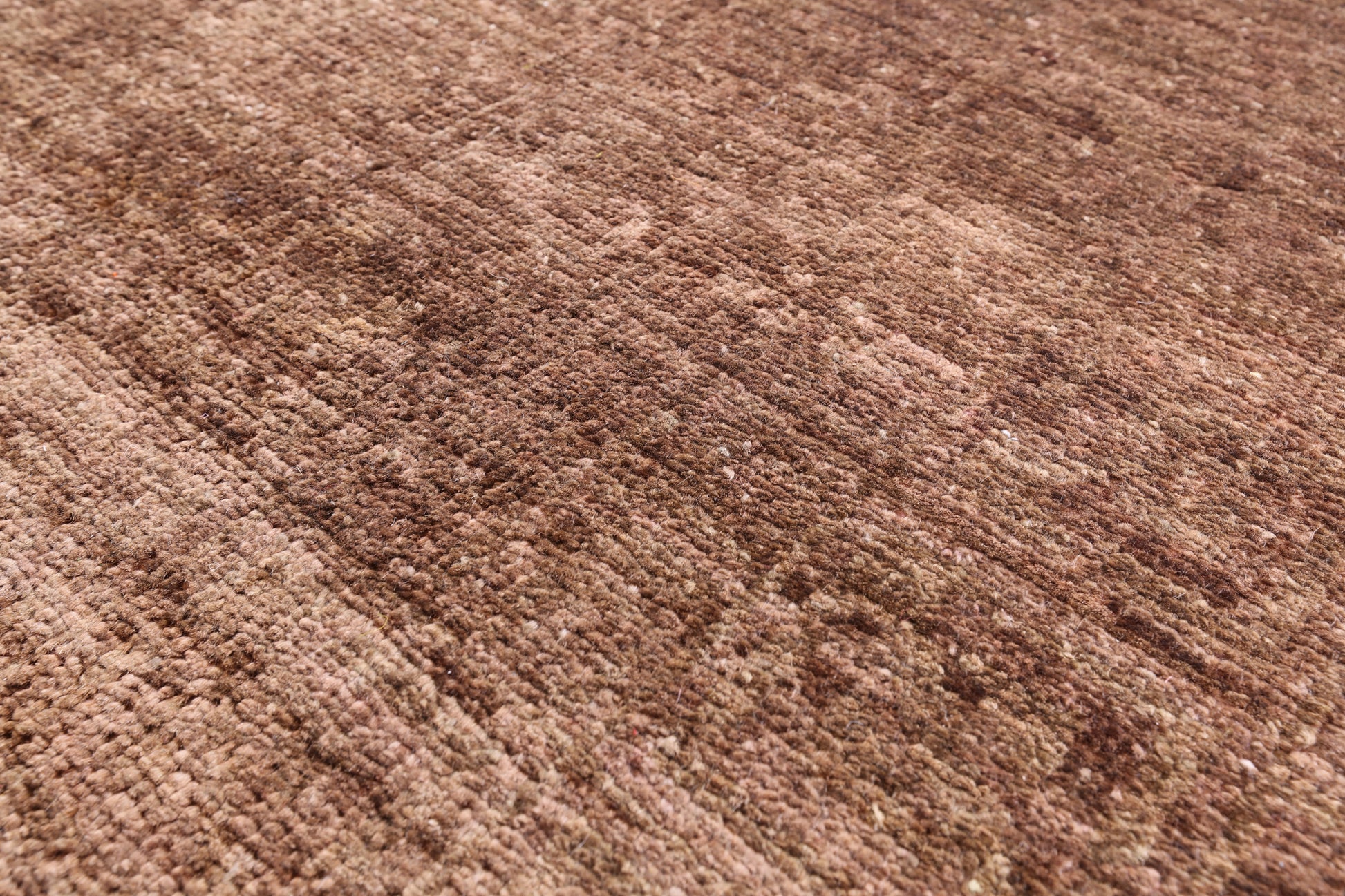 Full Pile Overdyed Handmade Wool Rug - 6' 0" X 9' 2" - Golden Nile