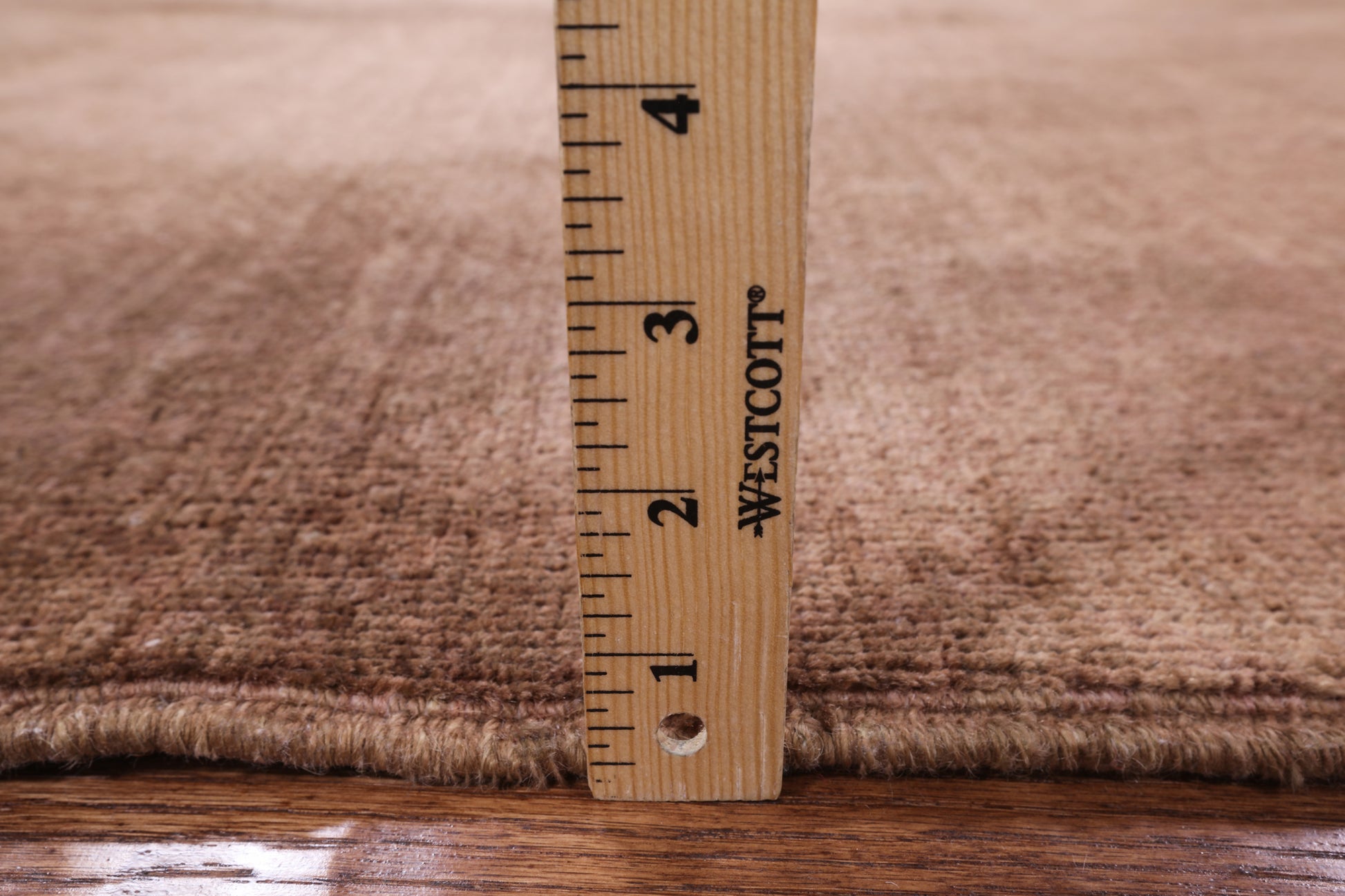 Full Pile Overdyed Handmade Wool Rug - 6' 0" X 9' 2" - Golden Nile