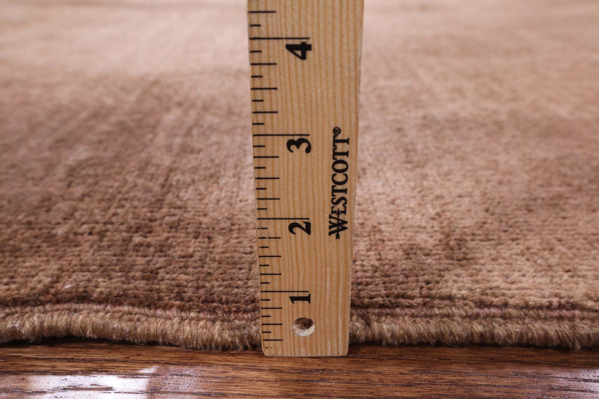 Full Pile Overdyed Handmade Wool Rug - 6' 0" X 9' 2" - Golden Nile
