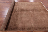 Full Pile Overdyed Handmade Wool Rug - 6' 0" X 9' 2" - Golden Nile