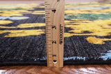 Ikat Hand Knotted Wool Rug - 6' 0" X 9' 0" - Golden Nile