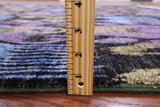Ikat Hand Knotted Wool Rug - 6' 1" X 9' 3" - Golden Nile