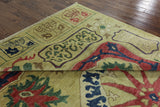 Kaitag Handmade Wool Area Rug - 10' 3" X 13' 10" - Golden Nile