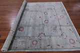 Oriental Hand Knotted Overdyed Full Pile Wool Area Rug - 8' 1" X 9' 10" - Golden Nile