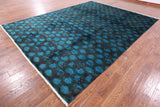 William Morris Hand Knotted Wool Rug - 8' 10" X 11' 8" - Golden Nile