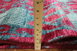 Ikat Handmade Wool Area Rug - 9' 10" X 14' 3" - Golden Nile