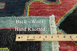 Arts & Crafts Handmade Wool Area Rug - 9' 1" X 12' 6" - Golden Nile