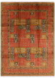 William Morris Handmade Wool Rug - 8' 1" X 10' 7" - Golden Nile