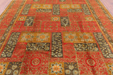 William Morris Handmade Wool Rug - 8' 1" X 10' 7" - Golden Nile