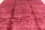 Full Pile Overdyed Handmade Wool Rug - 9' 1" X 11' 11" - Golden Nile