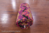 Pink William Morris Hand Knotted Wool Area Rug - 10' 2" X 13' 4" - Golden Nile