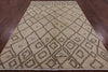 Tribal Moroccan Hand Knotted Wool Area Rug - 6' 1" X 9' 1" - Golden Nile