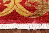 William Morris Hand Knotted Area Rug - 6' 3" X 9' 10" - Golden Nile