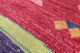 Navajo Design Hand Knotted Wool Rug - 9' 5" X 11' 10" - Golden Nile