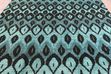 Ikat Handmade Wool Area Rug - 7' 9" X 10' 0" - Golden Nile