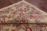 William Morris Hand Knotted Wool Area Rug - 6' 1" X 9' 1" - Golden Nile