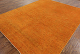 Oriental Persian Area Rug 8 X 10 Overdyed - Golden Nile