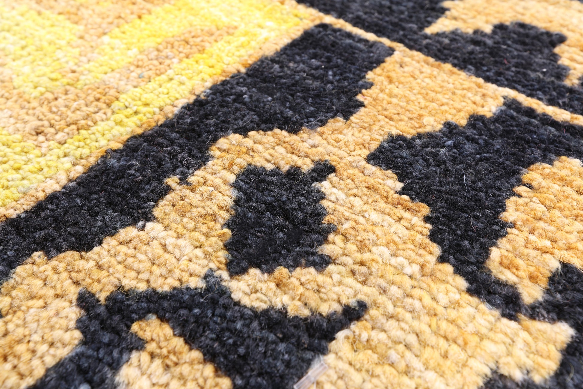 Persian Gabbeh Hand Knotted Wool Rug - 8' 4" X 9' 9" - Golden Nile