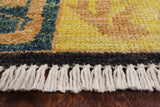 Persian Gabbeh Hand Knotted Wool Rug - 8' 4" X 9' 9" - Golden Nile