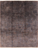 Full Pile Overdyed Hand Knotted Wool Area Rug - 9' 1" X 11' 6" - Golden Nile