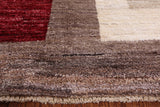 Persian Gabbeh Hand Knotted Wool Rug - 5' 8" X 8' 4" - Golden Nile