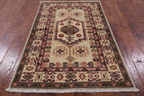 3 X 5 Handmade Oriental Super Kazak Rug - Golden Nile