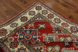 Geometric 6 X 9 Super Kazak Area Rug - Golden Nile