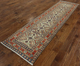 3 X 10 Runner Super Kazak Area Rug - Golden Nile